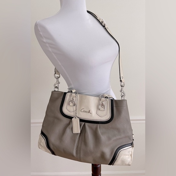 Coach Ashley Spectator Vintage Leather Carryall Purse with Dust Bag, Tag… - Picture 5 of 10